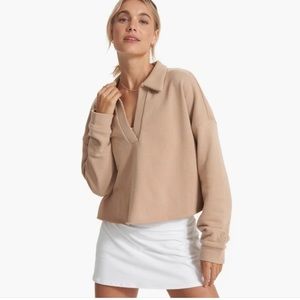 New with tags Vuori Sedona polo in coconut